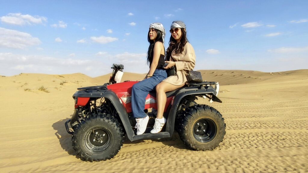 Desert Safari with an ATV in Dubai,